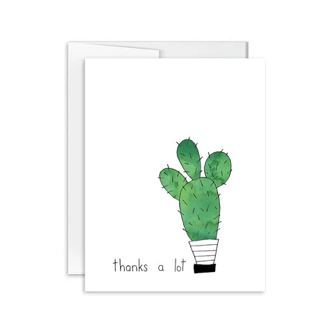 Thanks a Lot Cactus Card