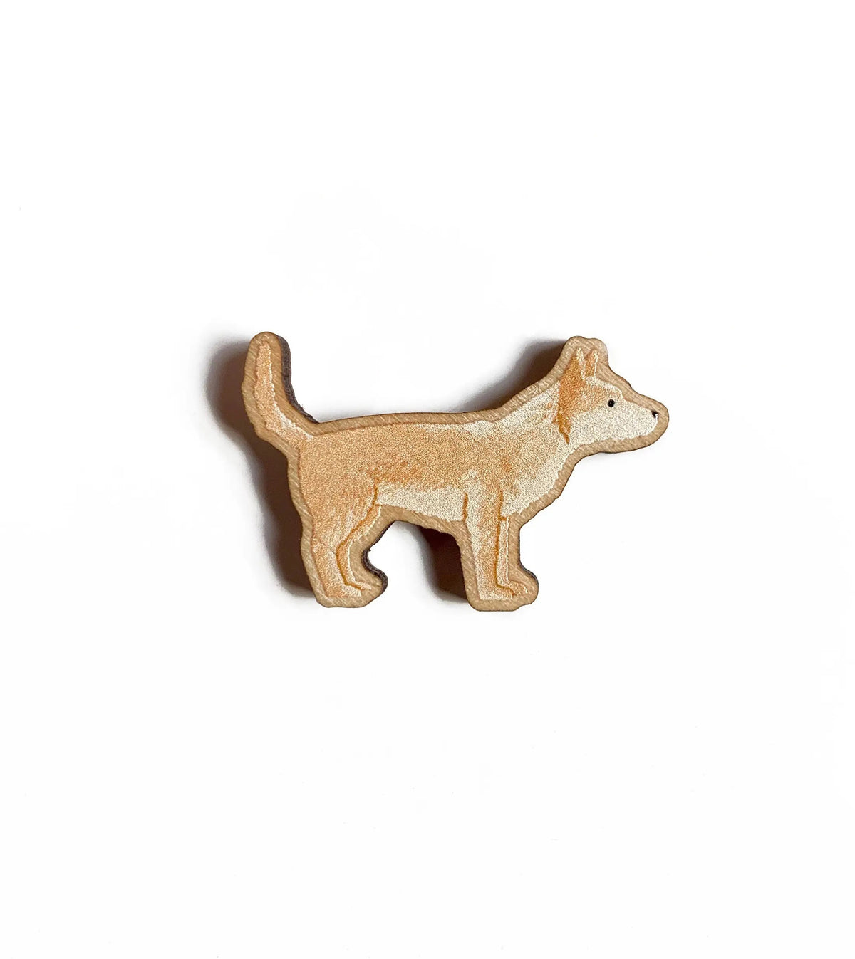 Terrier Wooden Pin