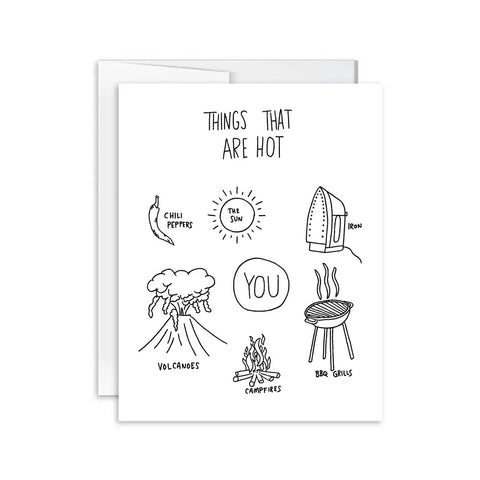 Hot Things Card
