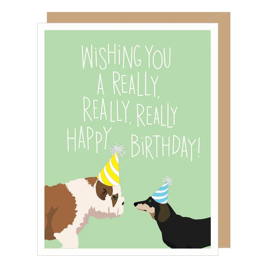 Really Really Happy Birthday Card