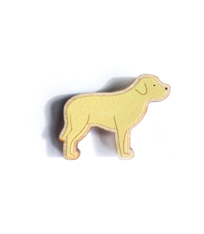 Labrador Wooden Pin