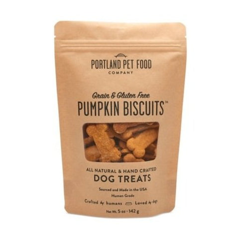 Grain & Gluten Free Pumpkin Biscuits - Portland Pet Food Co.