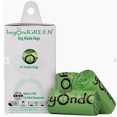 beyondGreen Dog Waste Bags (3 pk) - compostable