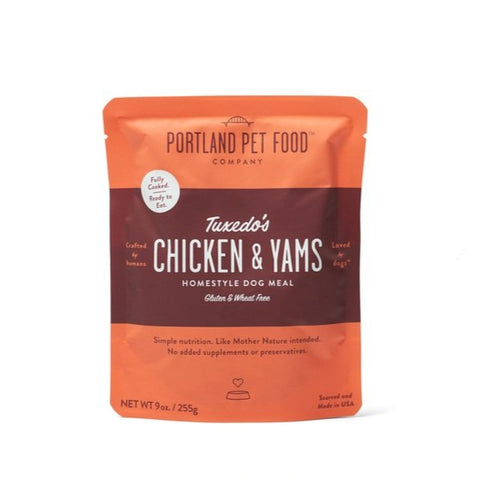 Tuxedo’s Chicken & Yams - Portland Pet Food Co.