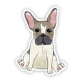 Frenchie Vinyl Sticker